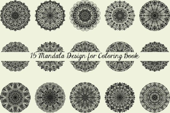 15 Mandala Graphics for Coloring Pages Amp Review