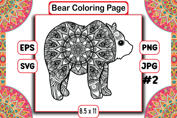 A Design Review of the Bear Coloring Page