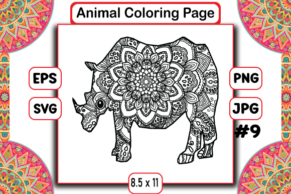A Designer's Review of Animal Coloring Page for Embroidery