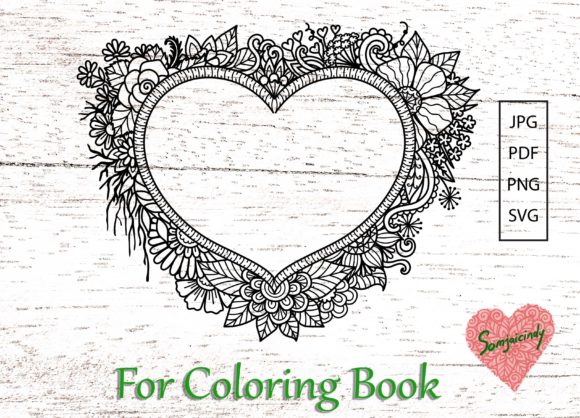 Abstract Frame 15 8.5×11 for Coloring Pages Amp Graphics
