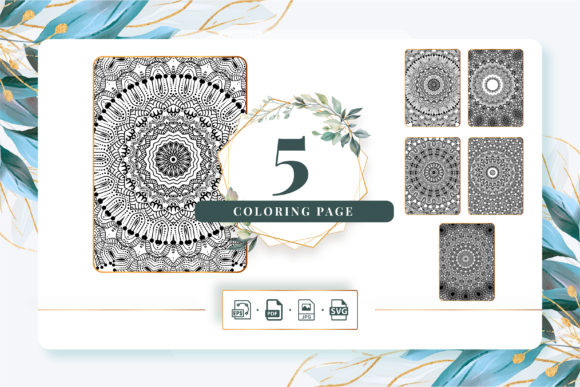 Coloring Pages Amp Graphics: KDP Pack 196 Review