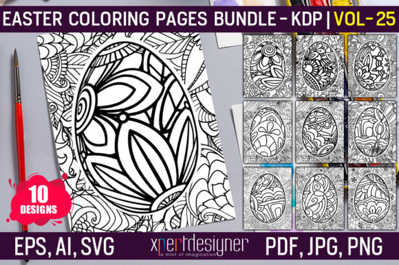 Easter Coloring Book Pages Vol – 25: A Designer’s Honest Review