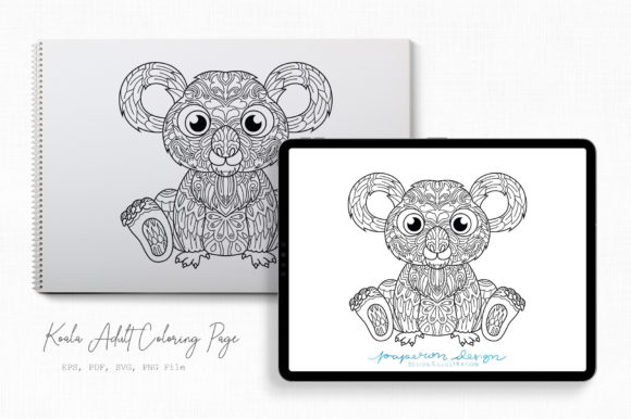 Koala Adult Coloring Page: An Embroidery Designer’s Honest Review