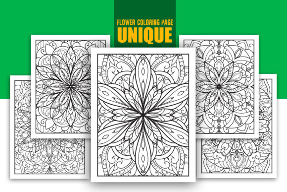 Mandala Coloring Book KDP Interior: Graphics & Pages Amp
