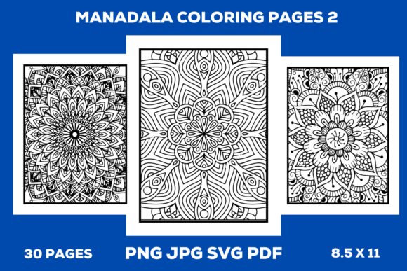 Mandala Coloring Page 2 Graphics & Coloring Pages Amp