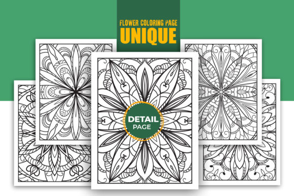 Mothers Day Flower Coloring Graphics & Coloring Pages Amp